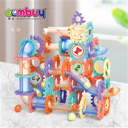 KB013931 KB013932 - Clear 3D assembly pipe building blocks tiles DIY marble run